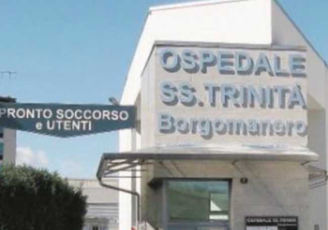 Borgomanero ingresso dea Ospedale SS Trinita