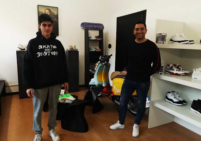 Borgomanero sneakers shop