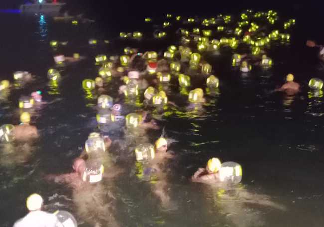 Nuotata sotto le stelle Orta