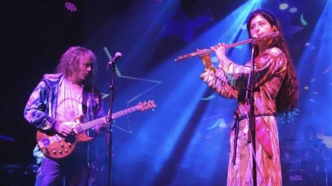 Ozric Tentacles Ed e Saskia 2