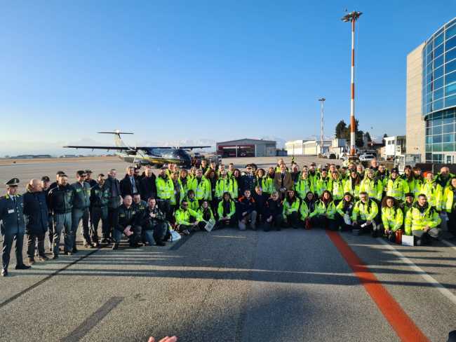 PARTENZA MISSIONE TURCHIA LEVALDIGI 1