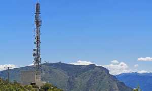 alpine maritime alps south of france transmission tower bowls receiver transmitter mountains rugged