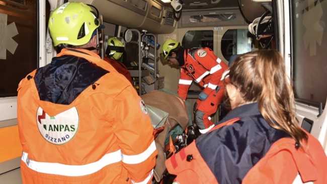 anpas sizzano gres volontari foto azione