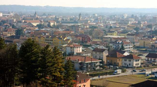 borgomanero panorama alto vista