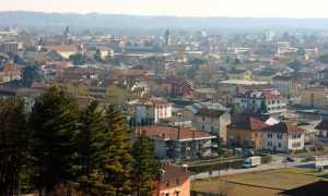borgomanero panorama alto vista