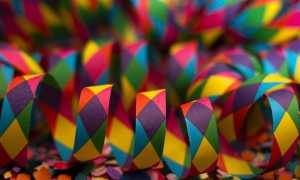 carnevale stelle filanti coriandoli