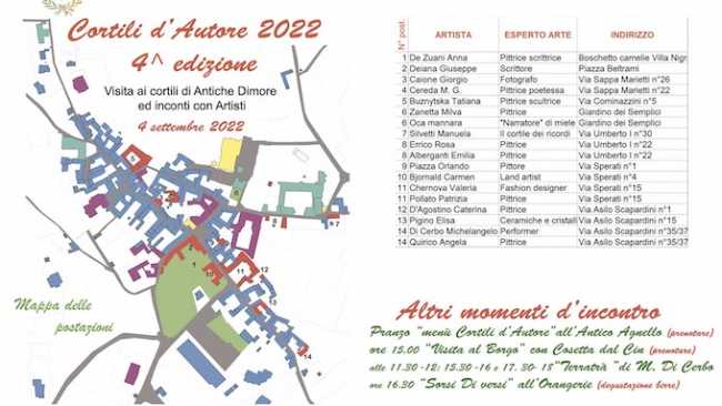 cortili autore miasino