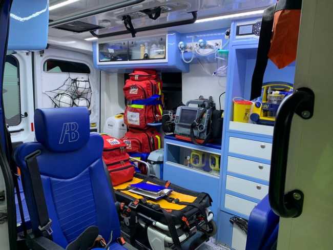 interno ambulanza