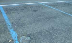 parcheggio strisce blu