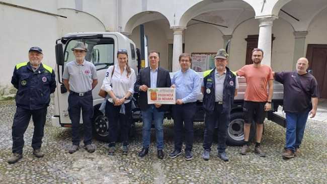romagnano mezzo protez civile