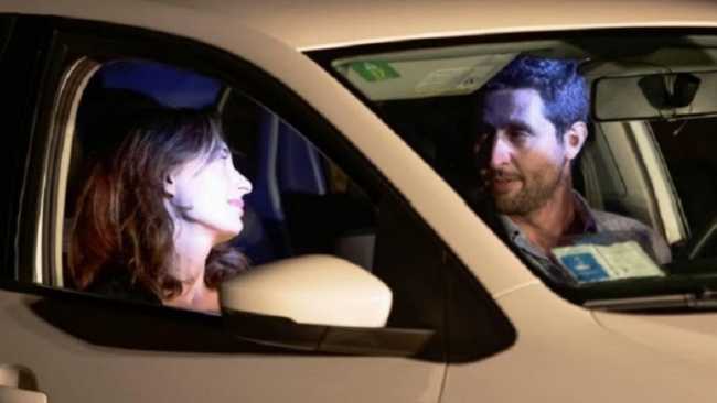 spettacolo in macchina