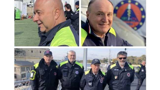 terremoto rientrati volontari