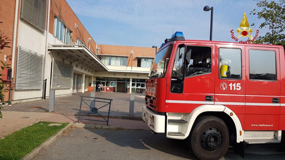 principio incendio scuola