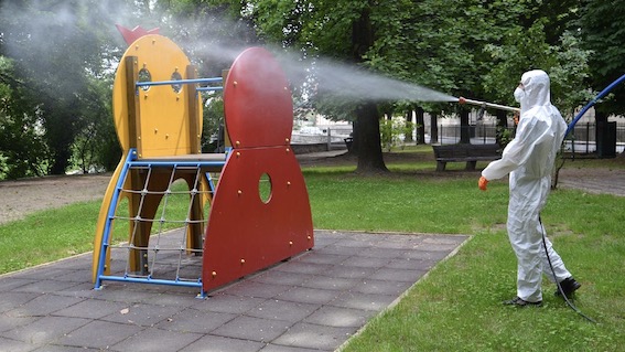 borgo sanificazione giochi