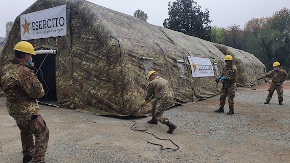 esercito tenda ospedale
