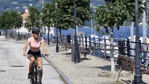 bici lago orta