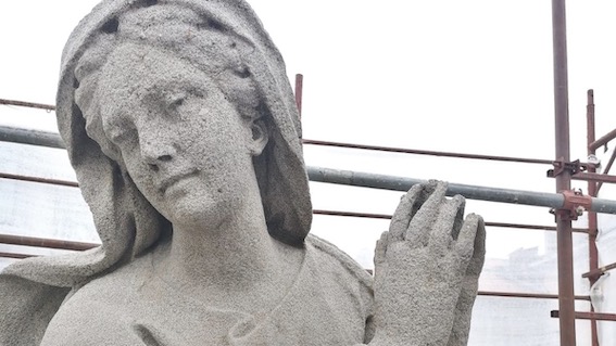 statua immacolata borgo