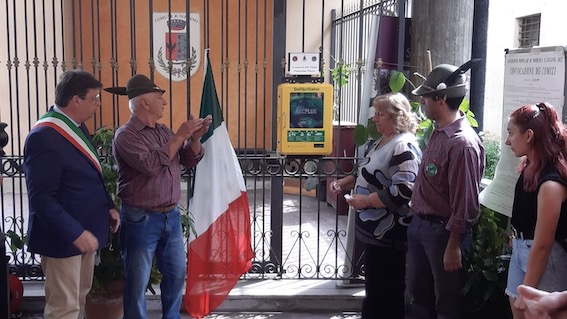 sizzano defibrillatore