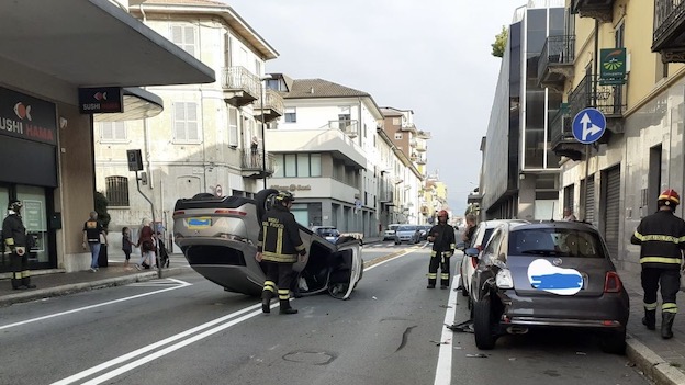 borgomanero incidente auto