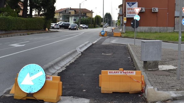 ciclabile via novara borgo
