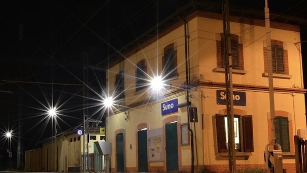 museo ferroviario suno notte