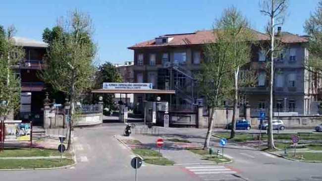 novara ospedale fronte